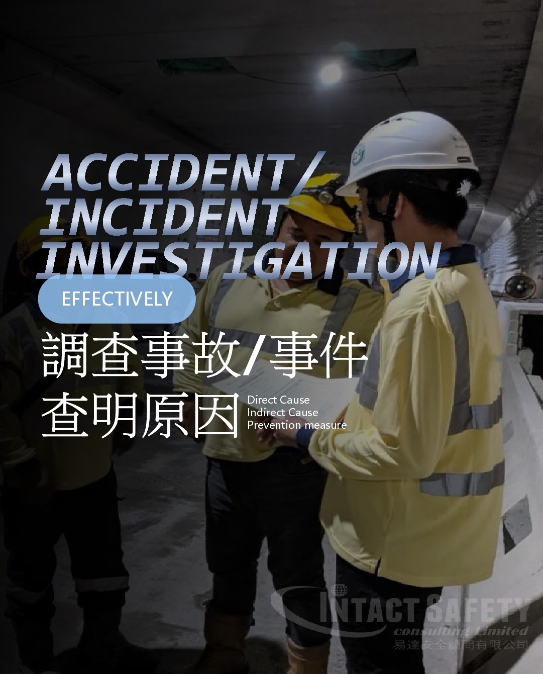 Investigation of accidents/prevention